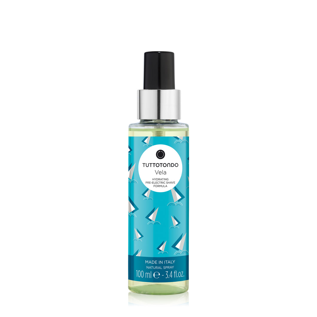 VELA - Formula idratante pre-rasatura elettrica